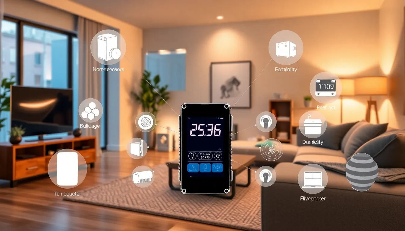 IoT-Based Smart Home Temperature & Humidity Monitoring System Using ESP32