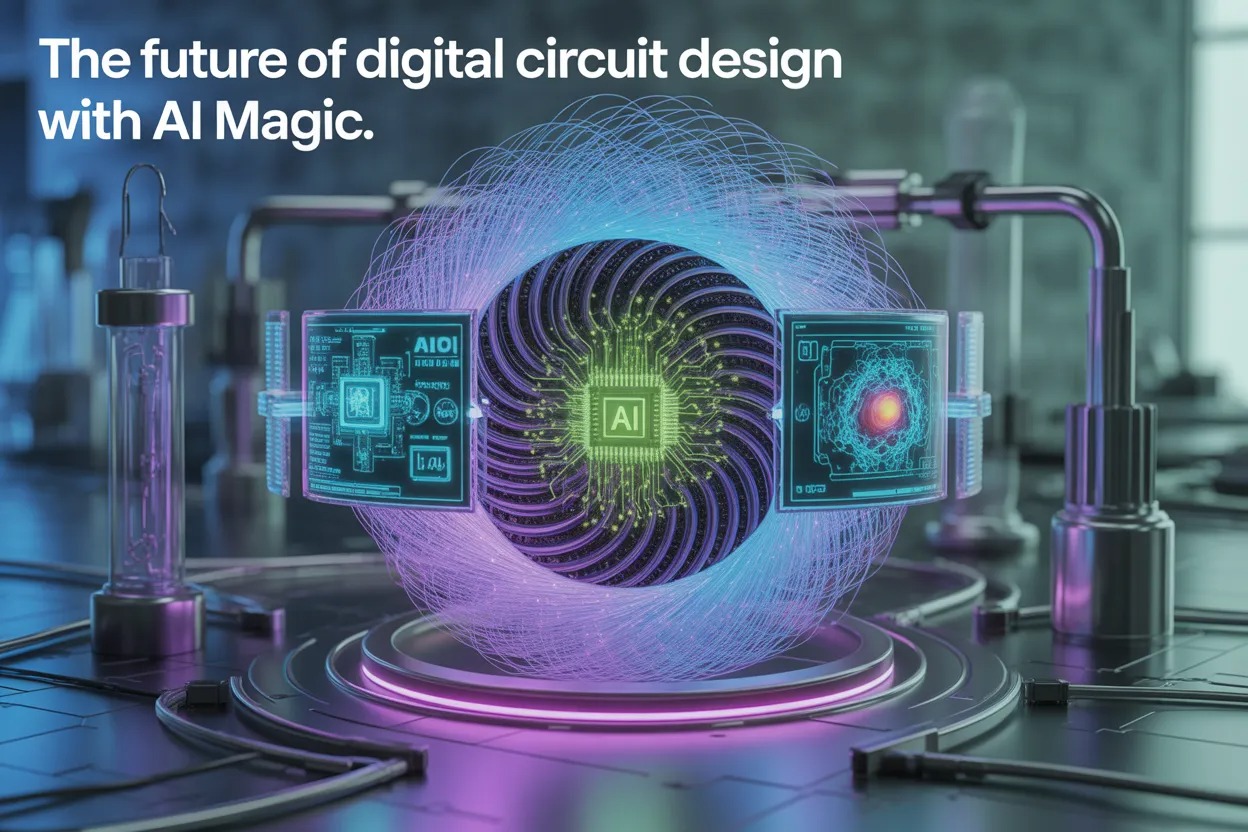 The Future of Digital Circuit Design with AI Magic