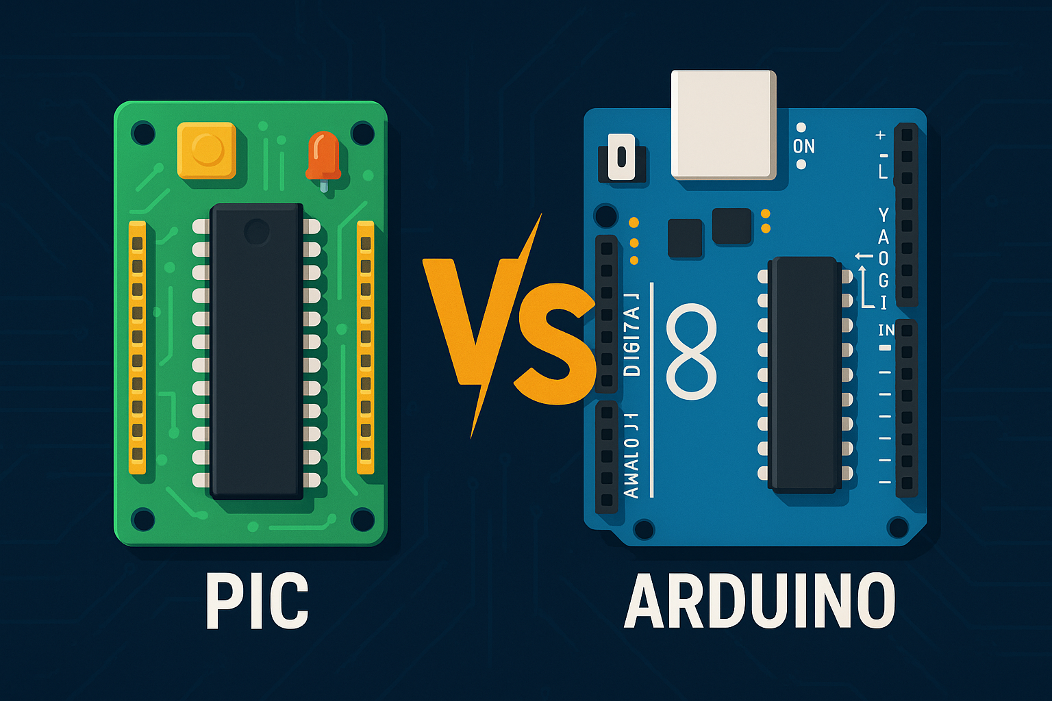 PIC vs. Arduino: Which Microcontroller Reigns Supreme? plcc