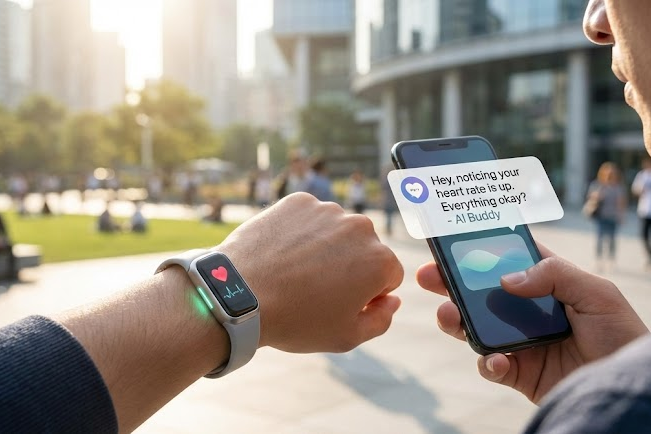 AI Buddy Wearable: Build a Heart Rate Monitor That Texts You When Stressed image 8 edited