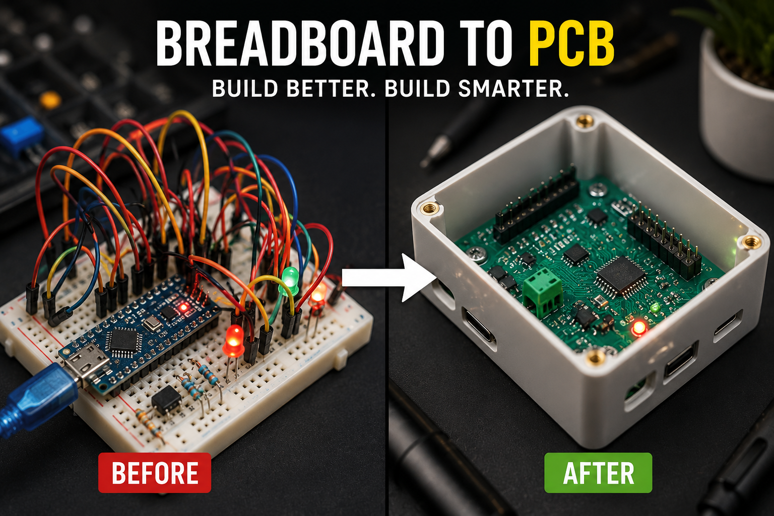 From Breadboard to PCB: How Makers Build Professional Electronics Projects ChatGPT Image Jul 19 2026 12 40 35 AM