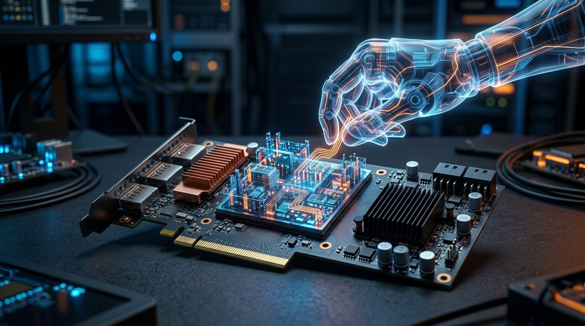 openTPU FPGA: An AI-Designed Accelerator That Runs Real LLMs opentpu fpga ai designed accelerator featured 1 openTPU FPGA AI-designed accelerator running an LLM on a Kintex-7 PCIe card